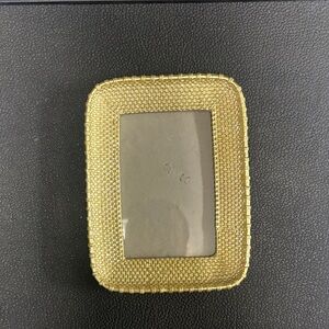 Gold Textured Compact Mirror - Women Accessories